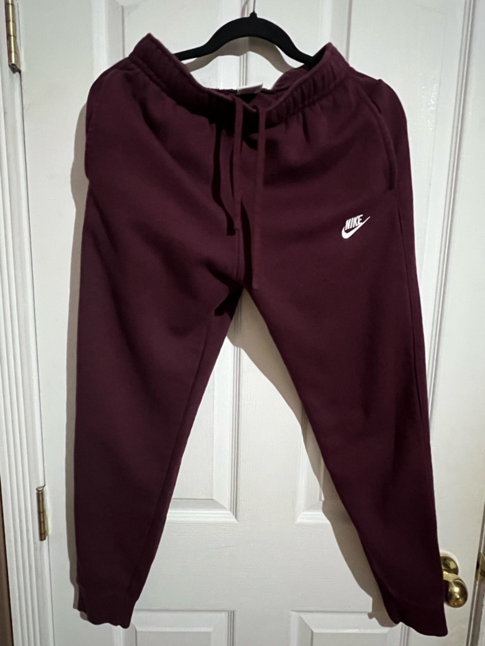 Nike Kids Maroon Drawstring Joggers